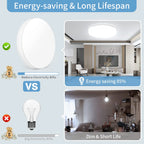 Round LED Ceiling Light Surface Mount 18W 24W 36W 48W Modern Ultra-Thin Indoor