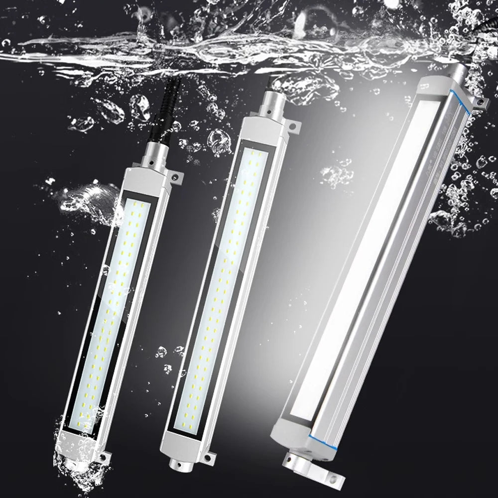 IP67 Explosion-Proof LED Machine Tool Work Light 6W-20W 720lm 360° Rotation DC 24V AC 110-250V