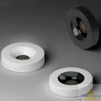 Ultra Thin COB LED Surface Mounted Ceiling Spotlight 10W 30W 50W 60W CRI 93 24 Degree Anti Glare Dimmable Knob Switch AC 85-265V Black White