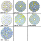 SMD5730 Round LED Lamp Board 2W-70W DIY Downlight Ceiling Light Bulb Panel Spotlight