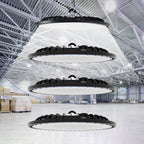 4-Pack UFO LED High Bay Light 100W 200W 30,000lm 5000K 120° IP65 AC 85-265V Warehouse