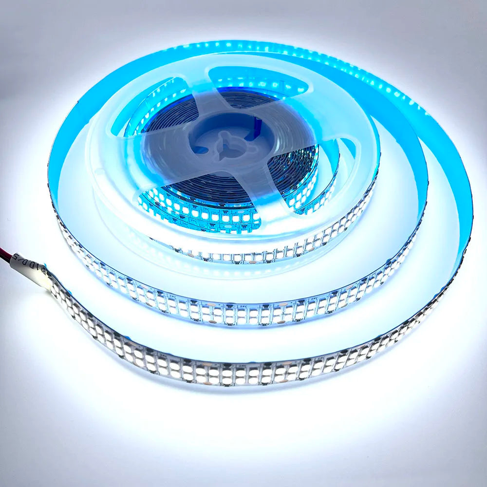 SMD2835 SANAN LED Strip 240/480 LEDs/m DC 12V 24V IP20 IP67 5m Warm Natural Cool White