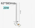 10W 20W OSRAM COB Rotatable Foldable LED Surface Spotlight CRI 92+ 24° Dimmable AC 85-265V