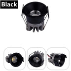 Dimmable Mini COB LED Recessed Downlight 3W 5W 7W 10W 40° IP44 110V 220V