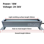 IP67 LED Machine Tool Work Light 10W to 40W Explosion Proof Waterproof Aluminum Alloy Tempered Glass AC 110-240V or DC 24-36V CNC Lathe Workshop