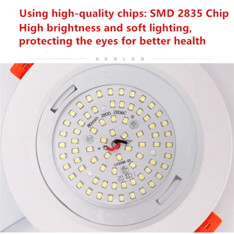 Ultra-Thin 3cm Dimmable LED Recessed Downlight 7W 9W 12W 15W 18W 20W 24W CRI 95 SMD2835