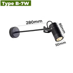 Outdoor Long Arm COB LED Wall Light 10W 15W 20W IP65 Waterproof Aluminum Baked Finish AC 85-265V Porch Entrance Signboard