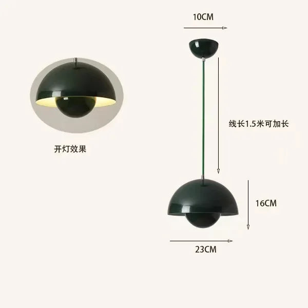 Modern E27 Metal Pendant Hanging Ceiling Light