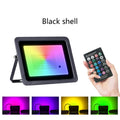 RGB LED Flood Light 20W 30W 50W 100W IP68 120° 24-Key Remote Memory Function AC 110-240V
