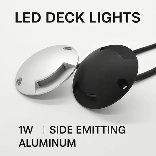 DC 12V 24V 1W 2W Ultra-Thin LED Surface Spotlight IP67 OSRAM PWM Dimmable D70mm 14mm