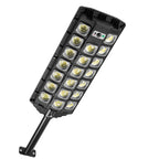 Solar LED Street Light PIR Motion Sensor 3 Modes Remote Control IP65 ABS 6V 5W Panel 4 to 8 Panel Configurations Garden Courtyard