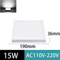 Ultra-Thin LED Surface Ceiling Light 10W 15W 20W 30W Square Round CRI 90+ AC 90-265V