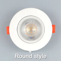 Angle-Adjustable Rotating LED Recessed Downlight 3W 5W 7W 9W 12W SMD2835 AC 110-240V