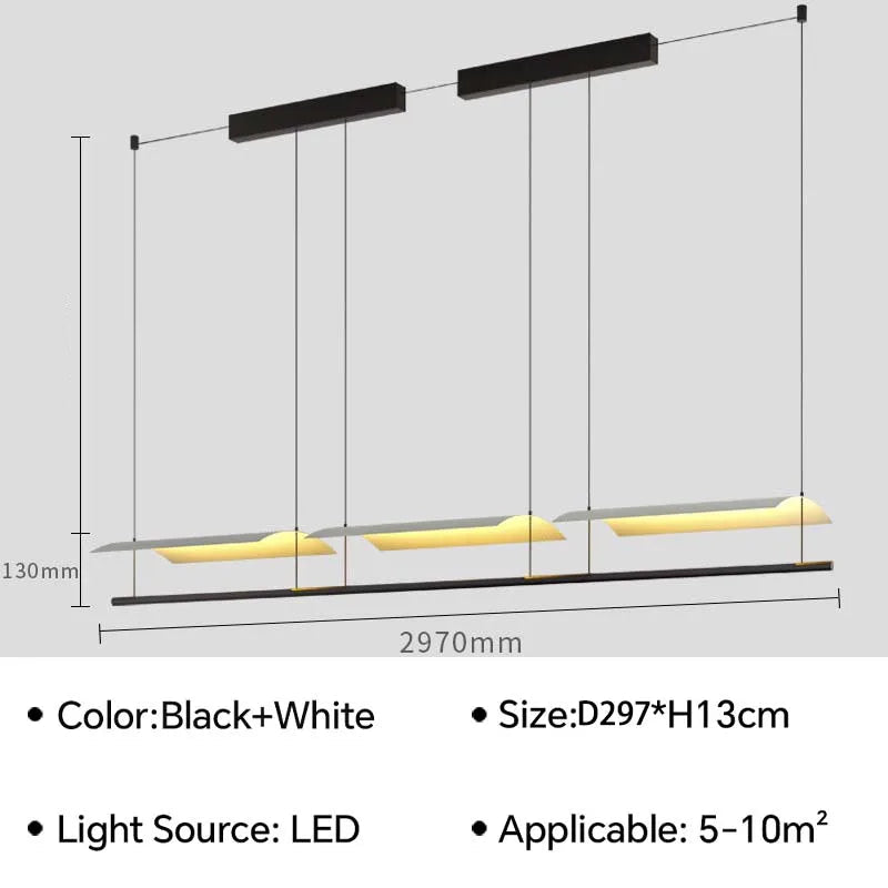 Modern LED Pendant Chandelier 20 Plus Heads Iron Plated Cord Pendant Touch Switch AC 90-260V Living Room Dining Room