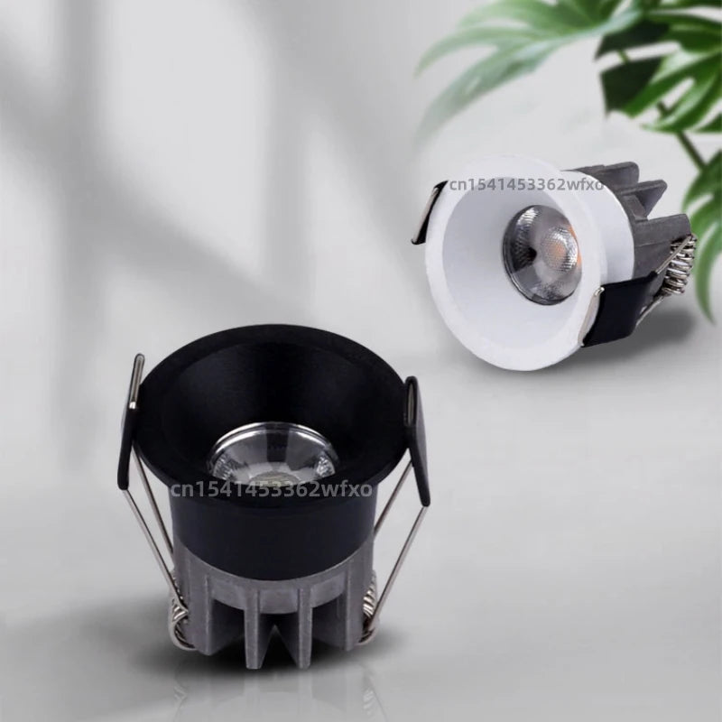 Dimmable Mini COB LED Recessed Downlight 3W 5W 7W 10W 40° IP44 110V 220V