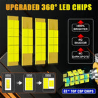D1S D2S D3S D4S D1R D2R D3R D4R LED Headlight Bulb Canbus 6000K 360° CSP IP68 Plug-Play