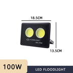 IP66 LED Flood Light 100W 200W 300W 400W 500W AC 110-240V Outdoor Wall Street Spotlight