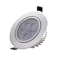 LED Recessed Downlight 6W 9W 12W 15W 21W Epistar 45 Degree Dimmable Aluminum IP20 AC 85-265V Warm White Natural White Cool White Silver