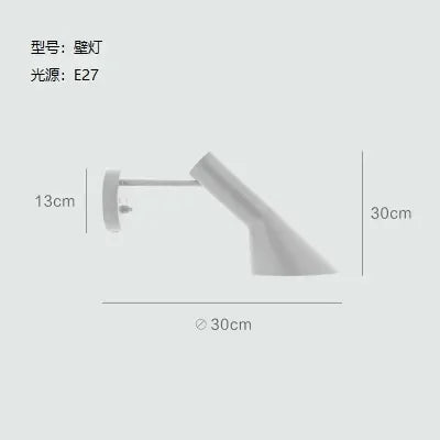 Nordic AJ Style LED Floor Lamp Metal Iron Painted Button Switch E26 Single Head AC 90-260V Living Room Foyer 21 to 30W