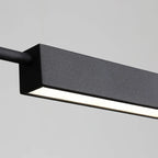 Nordic Designer LED Chandelier Pendant Light Black Iron Flush Mount Dining Room Kitchen Bar Table AC 90-260V