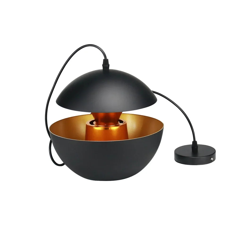 Modern Nordic Pendant Light E26 E27 Aluminum Chandelier D25cm D35cm Living Dining Room