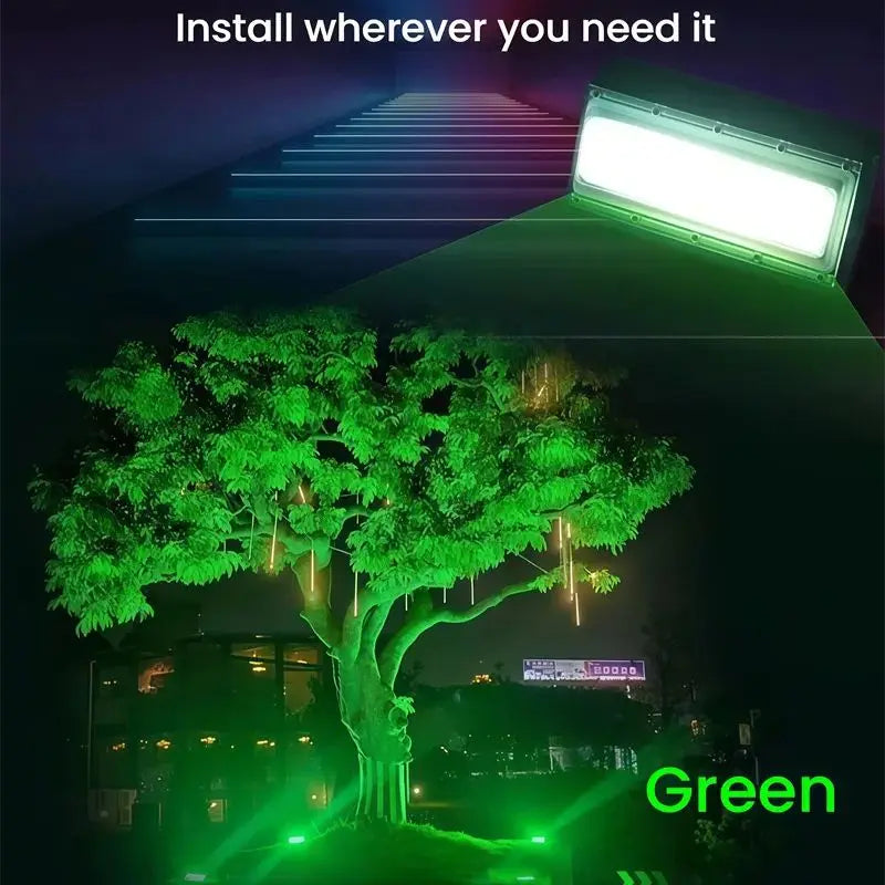 IP65 COB LED Flood Light 30W 50W 100W 150W 200W 300W 400W 1000W AC 85-265V Outdoor Landscape Spotlight RGB White Warm White Colorful