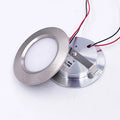 3W DC 12V Mini LED Recessed Spotlight D68mm 55mm Cutout 120° CRI 80+ Silver Aluminum