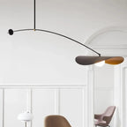 Modern Minimalist G9 Chandelier Iron Frosted Glass Up Down Touch Switch AC 90-260V