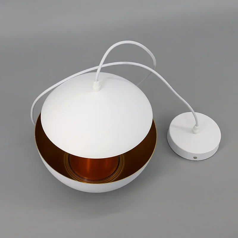 Modern Nordic Pendant Light E26 E27 Aluminum Chandelier D25cm D35cm Living Dining Room