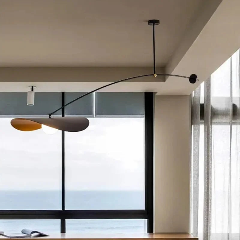 Modern Minimalist G9 Chandelier Iron Frosted Glass Up Down Touch Switch AC 90-260V