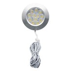 DC 12V LED Interior Dome Ceiling Spot Light 3W 300lm Warm White 3000K Aircraft 6063 Aluminum 70x55mm RV Caravan Boat 8 Pack