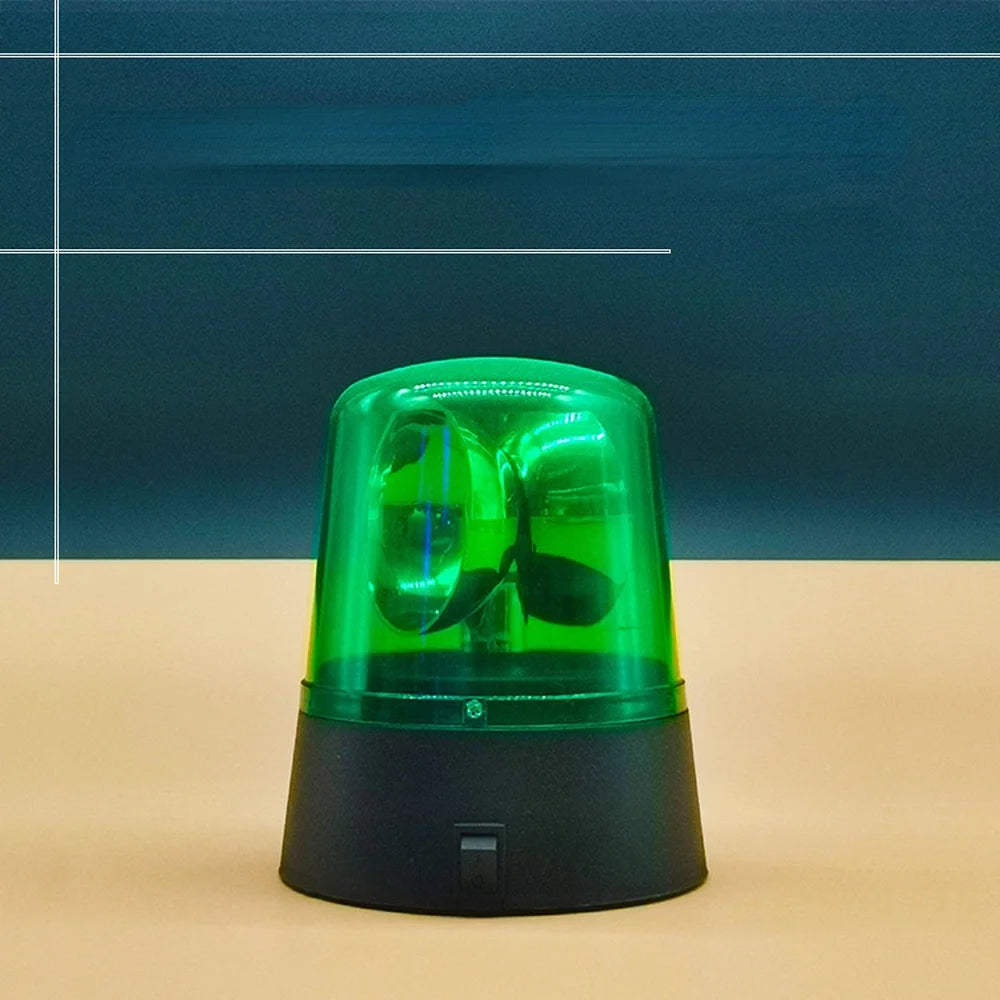 LED Rotating Strobe Beacon Warning Light Emergency Vehicle Industrial 9x6.5x11cm
