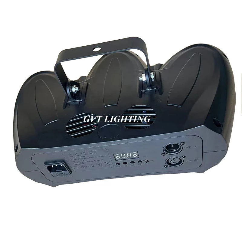 30W RGBW LED Airship Stage Light 192 LEDs + Dual Laser DMX512 Sound Auto AC 90-240V
