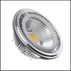 AR111 QR111 COB LED Spotlight 10W 15W G53 GU10 CRI 90+ 90-100lm/W 60° Dimmable AC 85-265V