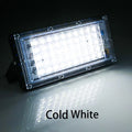 LED Flood Light 50W 100W SMD2835 CRI 85+ 180° IP65 AC 110-220V Warm Cool White 2-Year