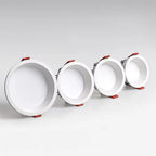 LED Recessed Downlight 5W 7W 9W 10W 12W 14W 16W SMD 2835 CRI 90 120 Degree Dimmable Knob Switch AC 110V or AC 85-265V Warm White Natural White Cool White