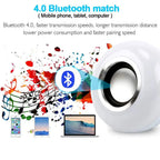 E26 LED Bluetooth Speaker Bulb 12W RGB Color Changing Bluetooth 4.0 24-Key Remote Control AC 100-240V Bedroom Party Globe Smart Bulb