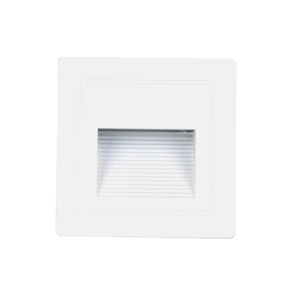 3W IP65 LED Stair Step Wall Lamp 100lm/W AC 85-265V White Black Gray Warm Natural Cool