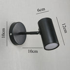 Modern Iron Acrylic LED Wall Lamp E26 Single Head Plated Up and Down AC 90-260V Bedroom Living Room Foyer