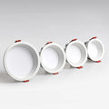 Dimmable Anti-Glare LED Recessed Downlight 7W 9W 12W 15W 18W 20W 24W CRI 90+ 80° AC 85-265V