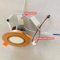 Dimmable COB LED Recessed Downlight 3W 5W 7W 9W Epistar 110-120lm/W D87mm 70-75mm Cutout