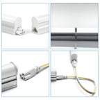 50cm LED Tube Light T5 15W T8 25W SMD2835 CRI 80 Warm Neutral Cool White AC 85-265V