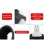 GU10 MR16 GU5.3 Recessed Spotlight Frame Splash-Proof 86mm Spring Clips Bathroom Wet Room