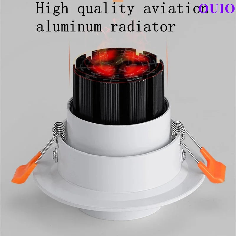 Adjustable Beam COB LED Recessed Downlight Spotlight