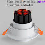 Adjustable Beam COB LED Recessed Downlight Spotlight