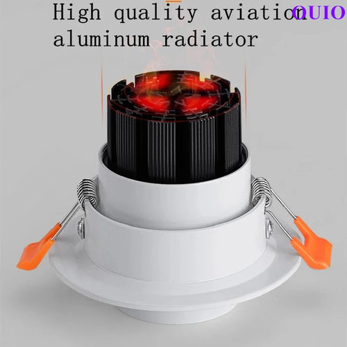 Adjustable Beam COB LED Recessed Downlight Spotlight