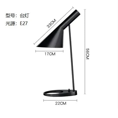 Nordic AJ Style LED Floor Lamp Metal Iron Painted Button Switch E26 Single Head AC 90-260V Living Room Foyer 21 to 30W