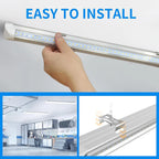 T8 V-Shape Integrated LED Tube Light 3FT 4FT 5FT 30W 40W 50W SMD2835 100-120lm/W AC 85-265V