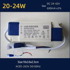LED Driver Constant Current 20W 30W 36W 40W 50W DC 24-42V 500-1200mA AC 110-120V Input