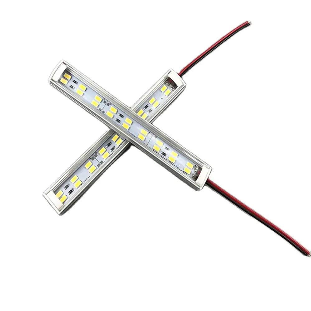 2-Pack SMD5730 LED Bar Tube 3W 5W 9cm 12cm DC 12V Warm White Cool White RGB Dimmable